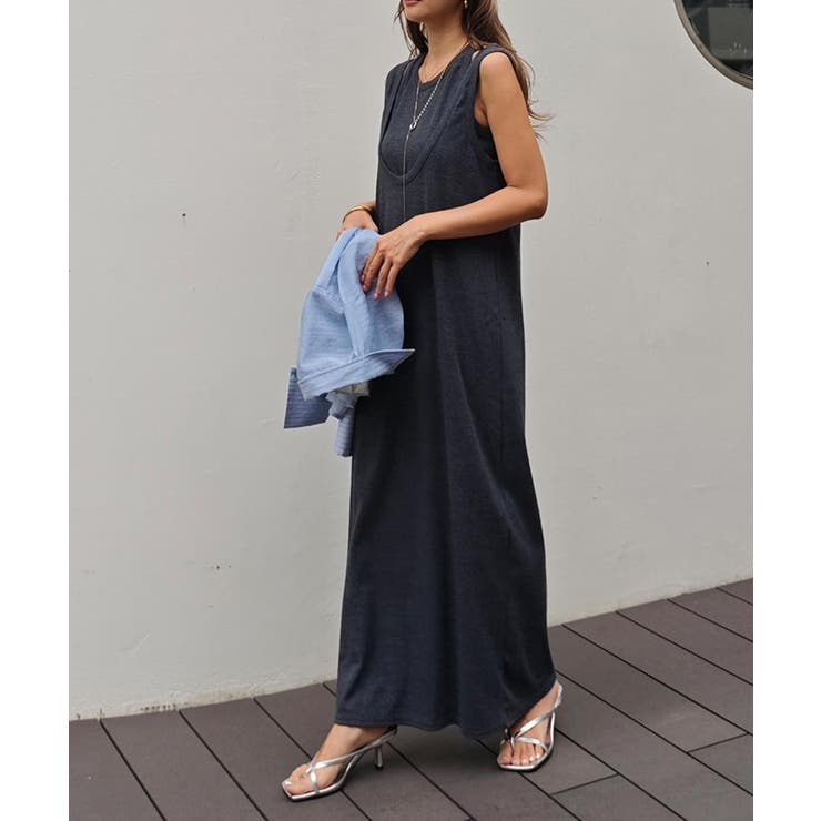 レイヤードリブワンピースesutoreja ワンピース スタイルアップ | BUYSENSE | 詳細画像8 