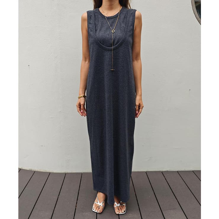 レイヤードリブワンピースesutoreja ワンピース スタイルアップ | BUYSENSE | 詳細画像11 