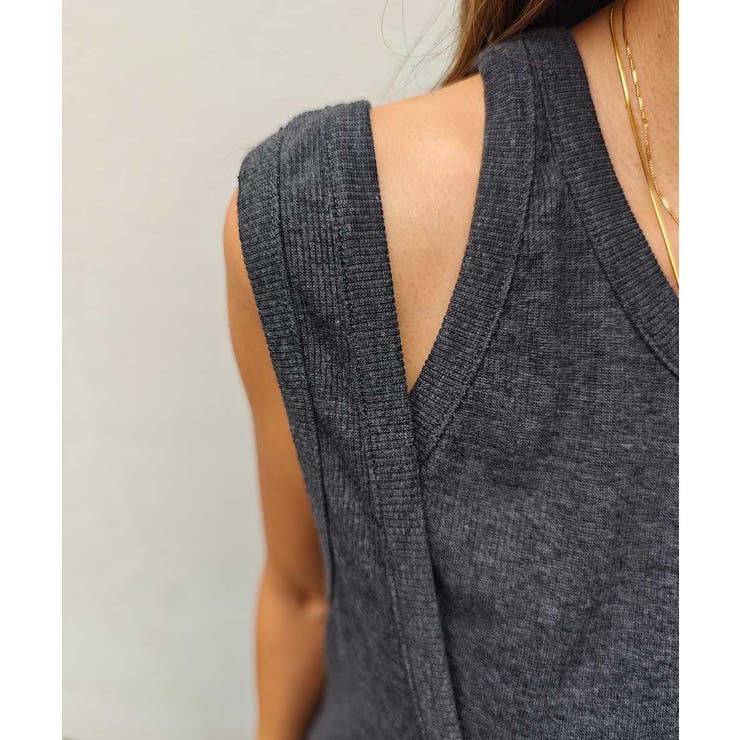 レイヤードリブワンピースesutoreja ワンピース スタイルアップ | BUYSENSE | 詳細画像12 