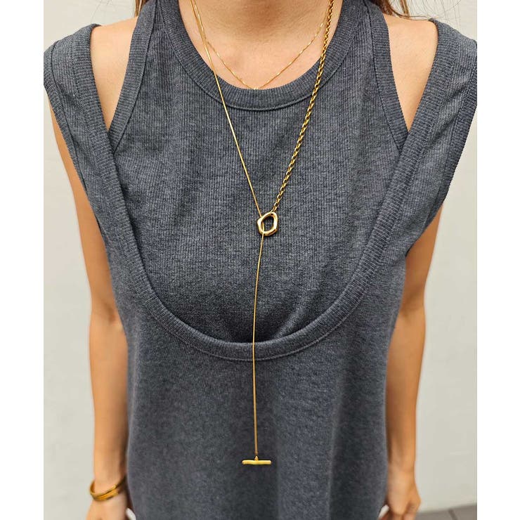 レイヤードリブワンピースesutoreja ワンピース スタイルアップ | BUYSENSE | 詳細画像13 