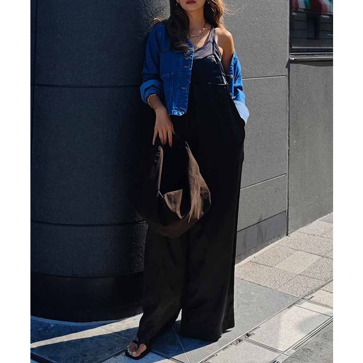 サテンキャミソールオールインワンesutoreja ワンピース スタイルアップ | BUYSENSE | 詳細画像10 