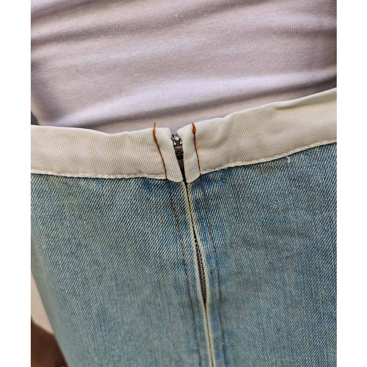 Vネックデニムサロペットesutoreja ワンピース スタイルアップ | BUYSENSE | 詳細画像14 