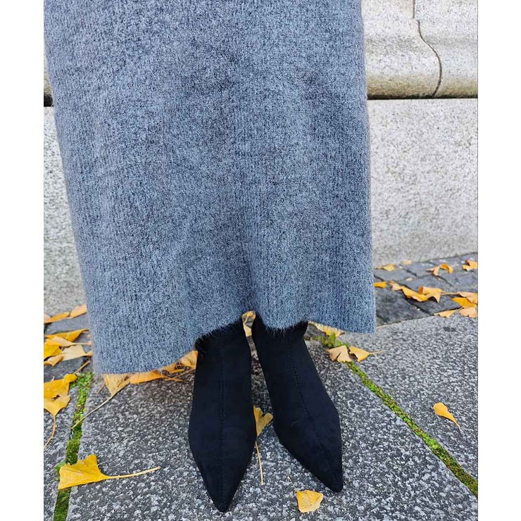 Vネックフレアニットワンピースesutoreja ワンピース スタイルアップ | BUYSENSE | 詳細画像10 