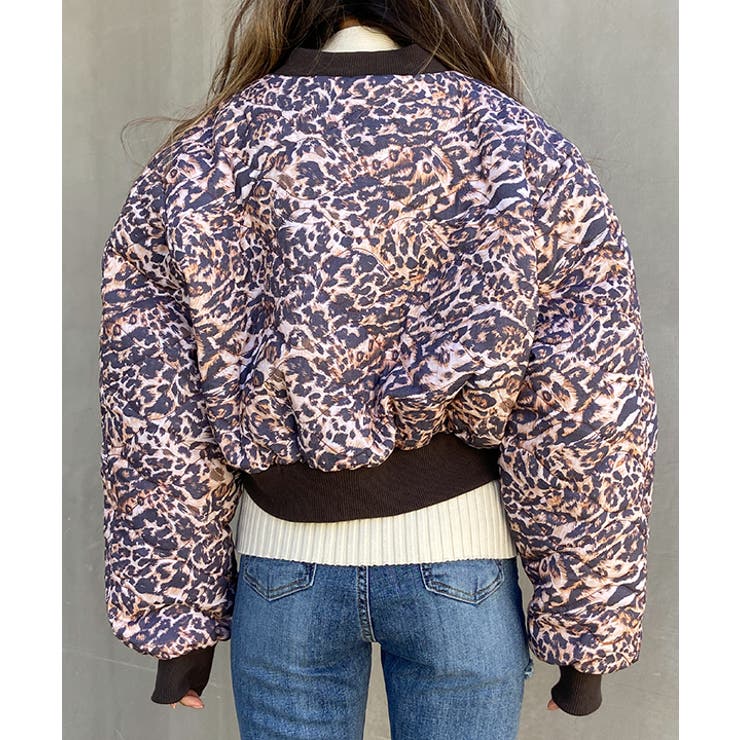 レオパードショートブルゾン esutoreja アウター | BUYSENSE | 詳細画像14 