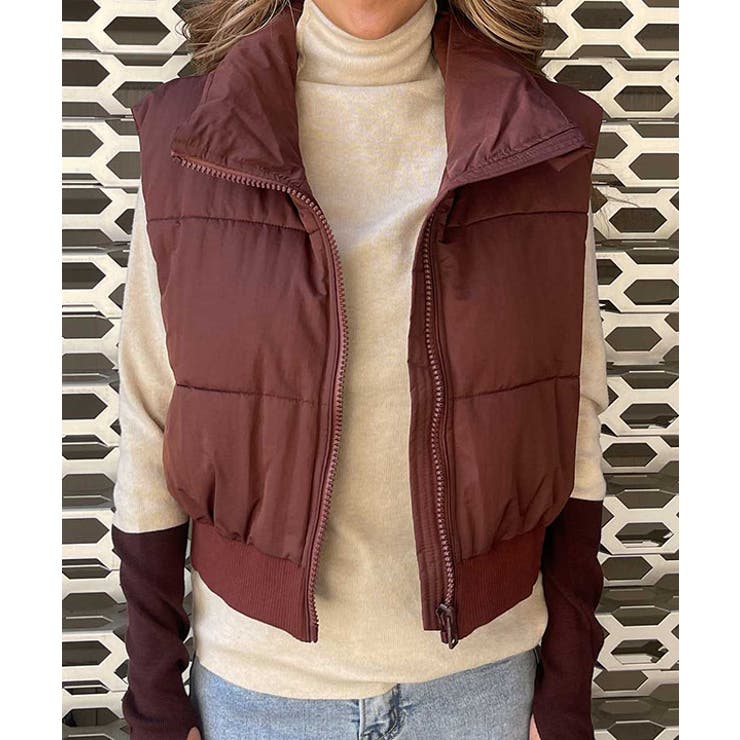 クロップパファーベスト esutoreja アウター | BUYSENSE | 詳細画像8 