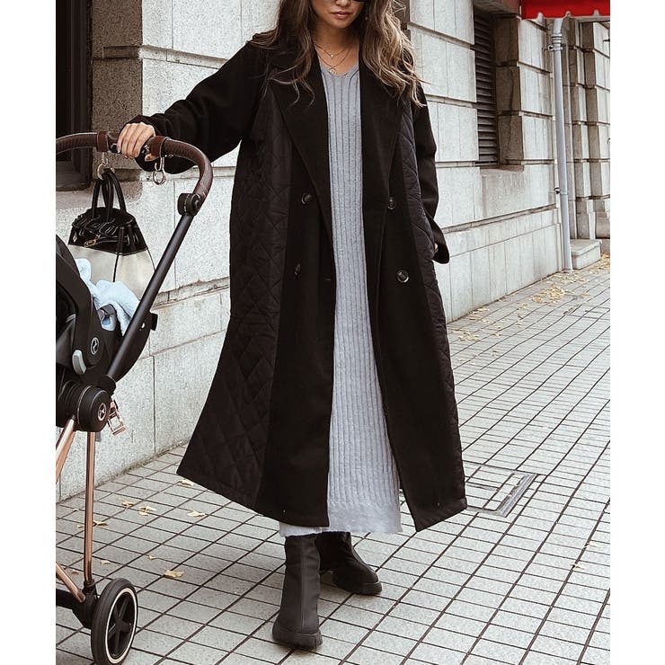 キルティングロングコート esutoreja アウター | BUYSENSE | 詳細画像10 