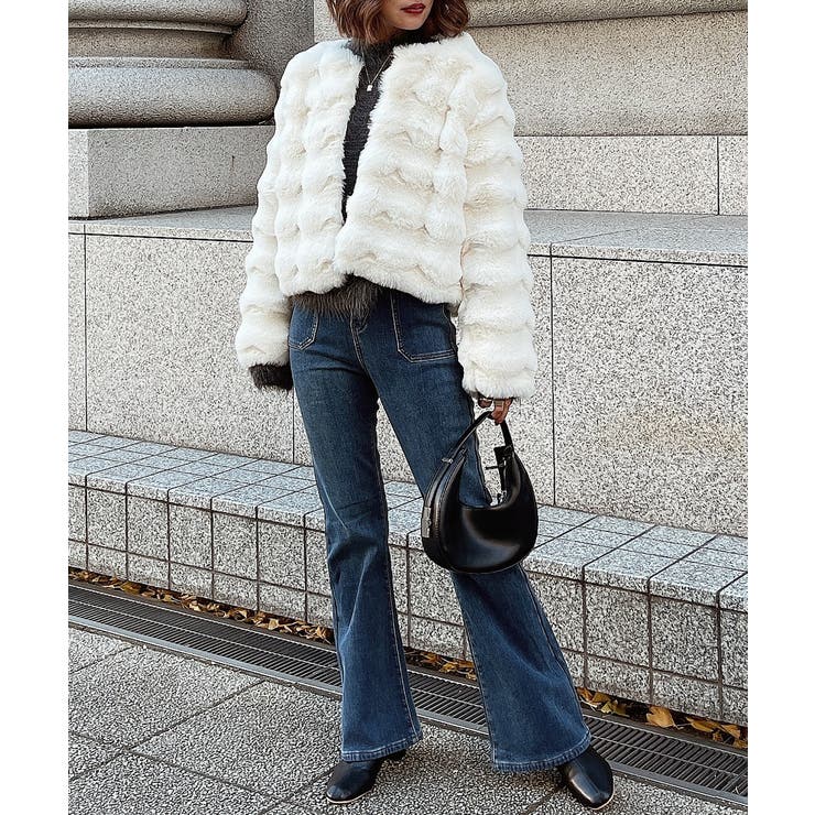 エストレジャ esutoreja プードルファージャケット エストレジャ