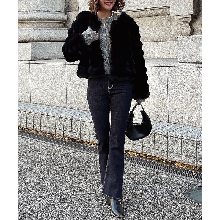 エストレジャ esutoreja プードルファージャケット エストレジャ