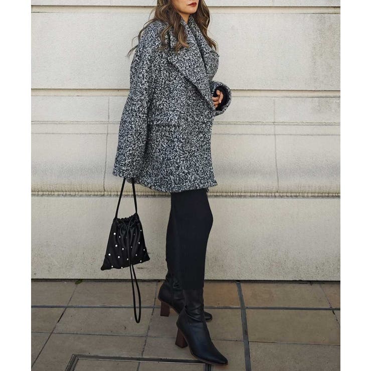 グリッターコートesutoreja アウター スタイルアップ | BUYSENSE | 詳細画像3 