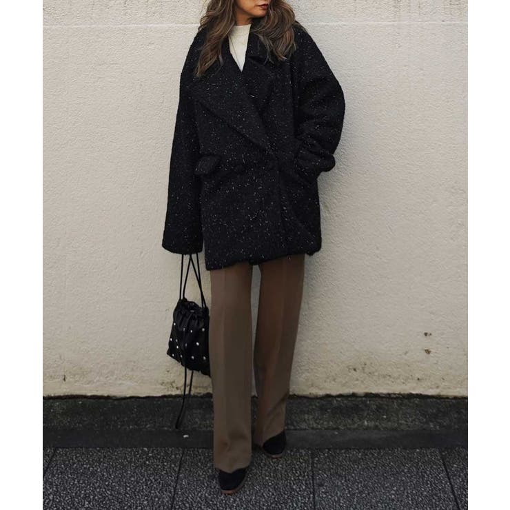グリッターコートesutoreja アウター スタイルアップ | BUYSENSE | 詳細画像6 