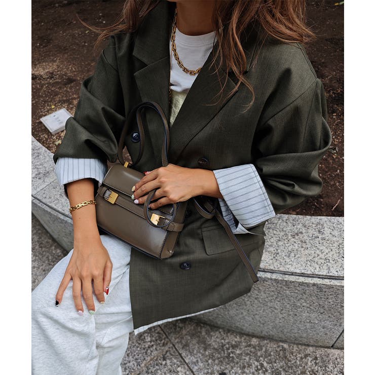 レイヤードダブルテーラードジャケットesutoreja アウター スタイルアップ | BUYSENSE | 詳細画像8 