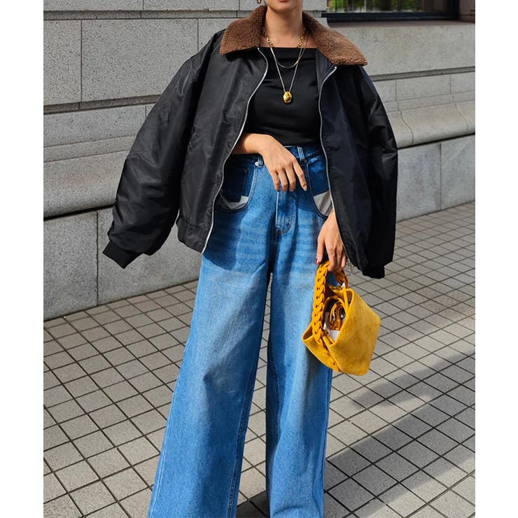 ボアパデッドジャケットesutoreja アウター スタイルアップ | BUYSENSE | 詳細画像8 