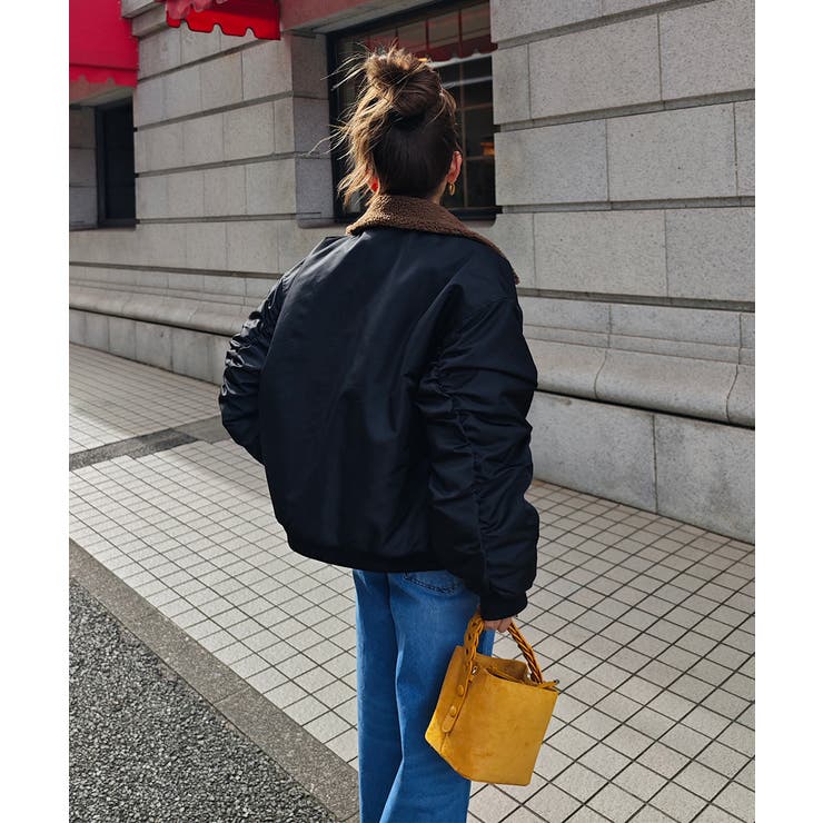 ボアパデッドジャケットesutoreja アウター スタイルアップ | BUYSENSE | 詳細画像10 