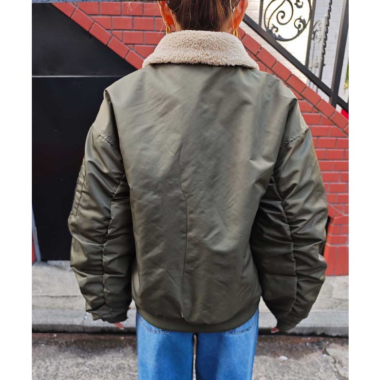 ボアパデッドジャケットesutoreja アウター スタイルアップ | BUYSENSE | 詳細画像20 