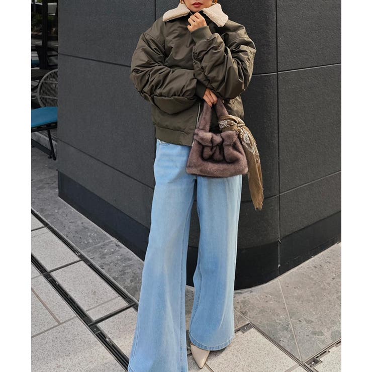 ボアパデッドジャケットesutoreja アウター スタイルアップ | BUYSENSE | 詳細画像4 