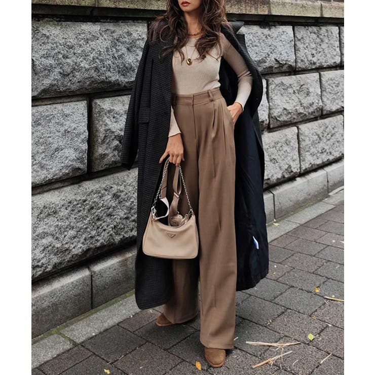 ガンクラブチェックロングコートesutoreja アウター スタイルアップ | BUYSENSE | 詳細画像11 