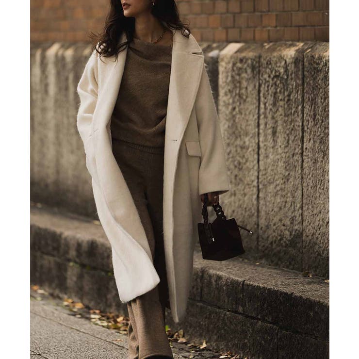 シャギーロングコートesutoreja アウター スタイルアップ | BUYSENSE | 詳細画像8 