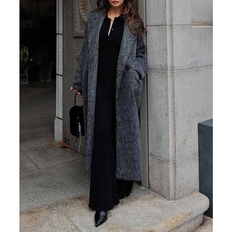 シャギーロングコートesutoreja アウター スタイルアップ | BUYSENSE | 詳細画像6 