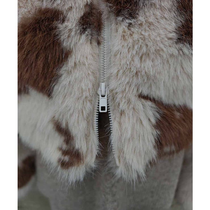 カウパターンファージャケットesutoreja アウター スタイルアップ | BUYSENSE | 詳細画像14 