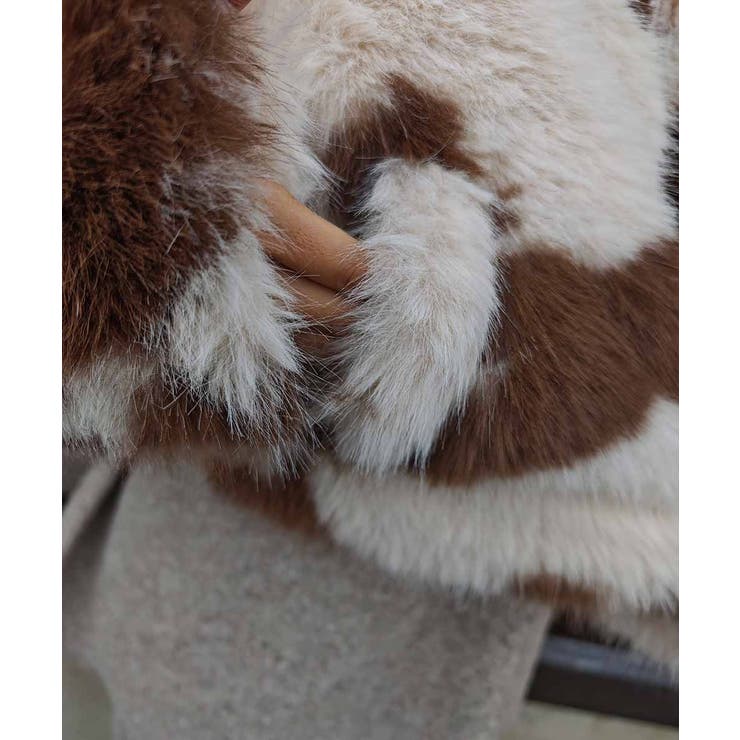 カウパターンファージャケットesutoreja アウター スタイルアップ | BUYSENSE | 詳細画像16 