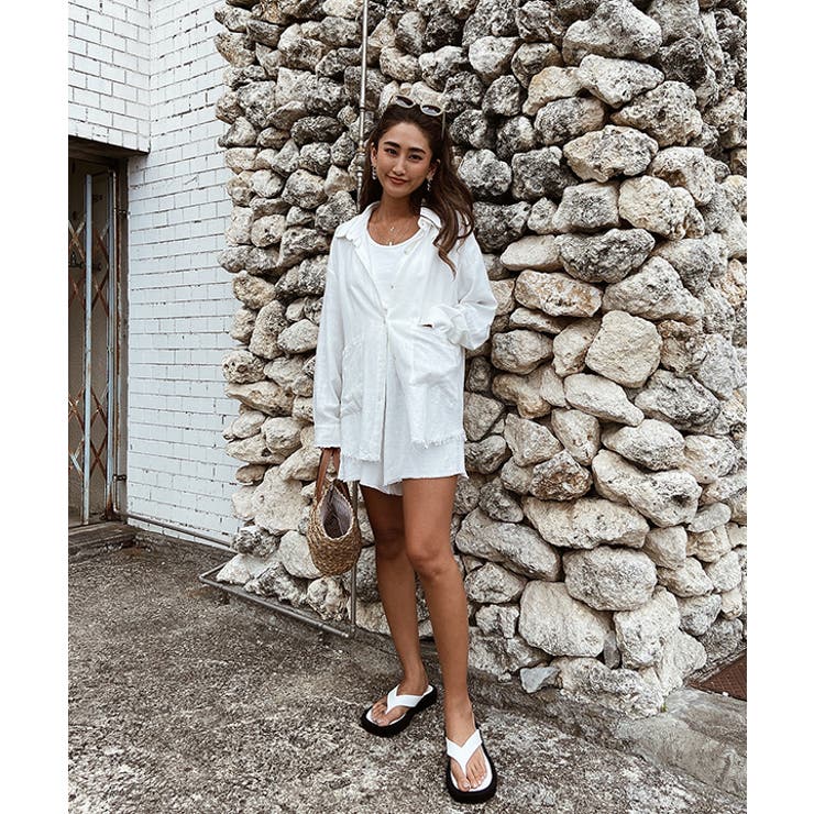 フリンジルーズシャツセットアップ esutoreja セットアップ | BUYSENSE | 詳細画像10 