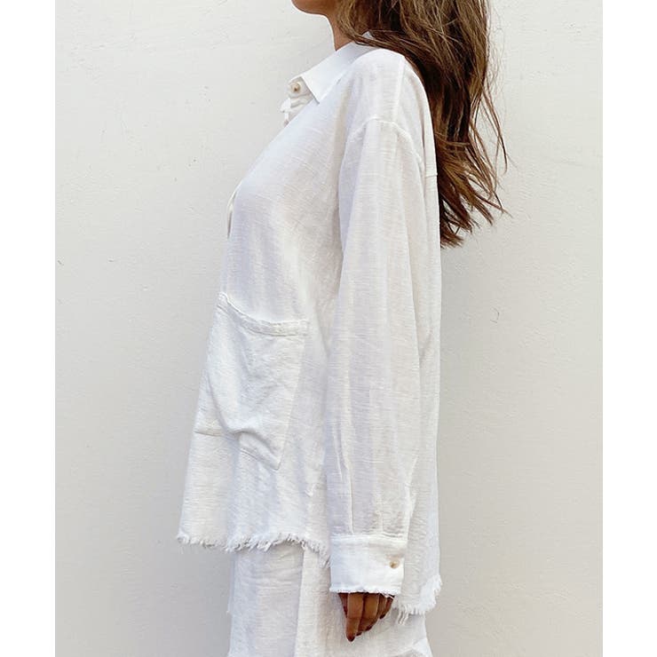 フリンジルーズシャツセットアップ esutoreja セットアップ | BUYSENSE | 詳細画像13 