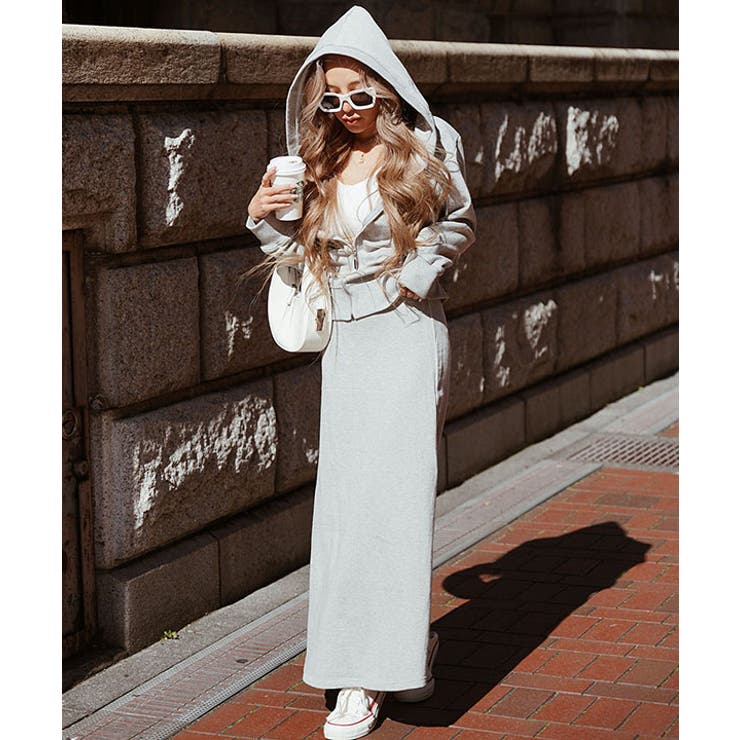 三代目ECHOES DUALITY パーカーとスカート　セットアップ 三代目ECHOES DUALITY パーカーとスカート セットアップ Echoes