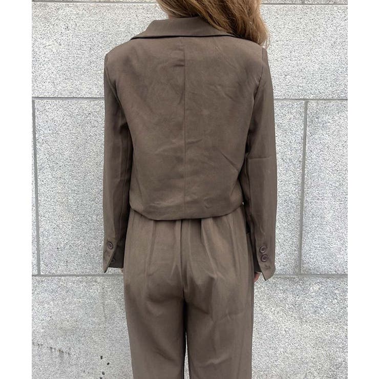 ショートジャケットパンツセットアップ esutoreja セットアップ | BUYSENSE | 詳細画像5 