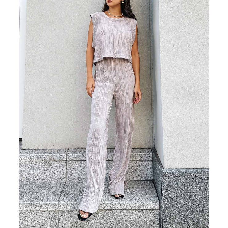 プリーツセットアップ esutoreja セットアップ | BUYSENSE | 詳細画像3 