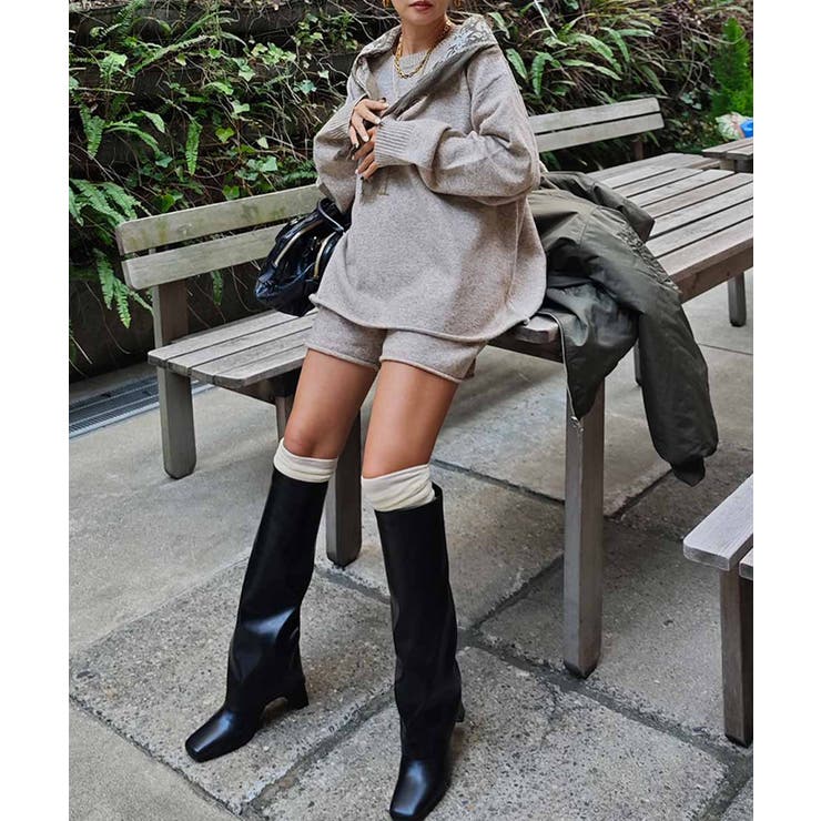 ニットショーツセットアップesutoreja セットアップ スタイルアップ | BUYSENSE | 詳細画像12 