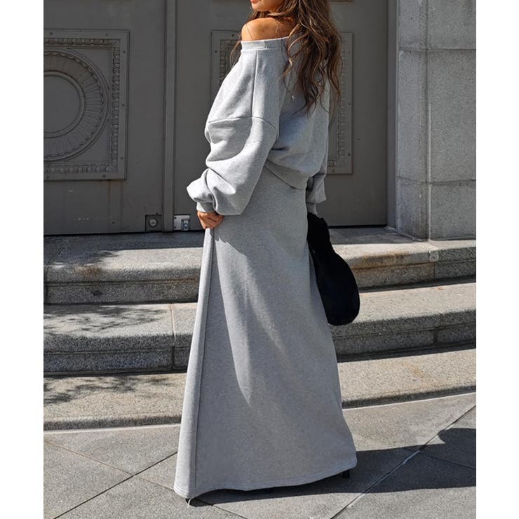 スウェットスカートセットアップesutoreja セットアップ スタイルアップ | BUYSENSE | 詳細画像4 