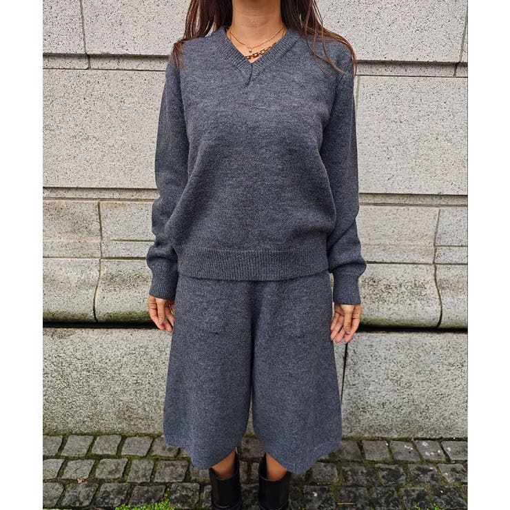 ニットハーフパンツセットアップesutoreja セットアップ スタイルアップ | BUYSENSE | 詳細画像10 