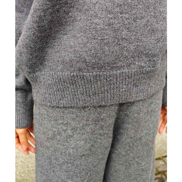 ニットハーフパンツセットアップesutoreja セットアップ スタイルアップ | BUYSENSE | 詳細画像12 