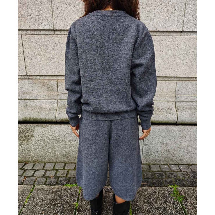 ニットハーフパンツセットアップesutoreja セットアップ スタイルアップ | BUYSENSE | 詳細画像16 