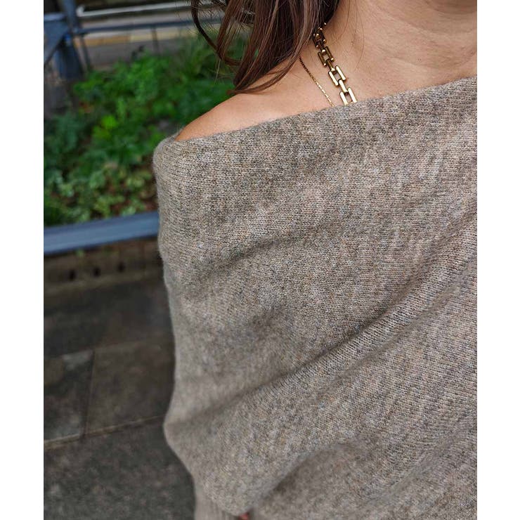 ワンショルダードルマンニットセットアップesutoreja セットアップ | BUYSENSE | 詳細画像13 