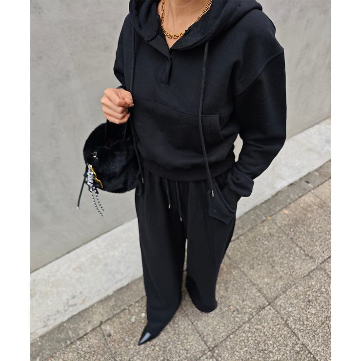 ショートフーディセットアップesutoreja セットアップ スタイルアップ | BUYSENSE | 詳細画像8 