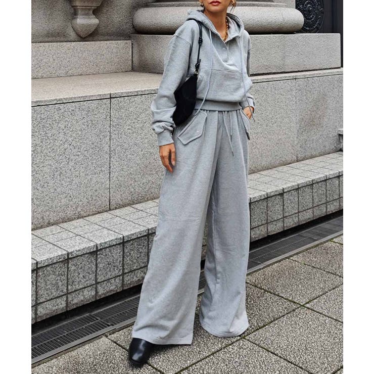 ショートフーディセットアップesutoreja セットアップ スタイルアップ | BUYSENSE | 詳細画像9 