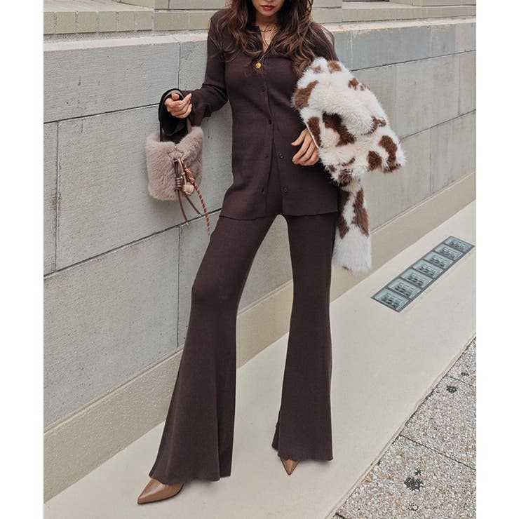 リブポロニットカーデイガンセットアップesutoreja セットアップ | BUYSENSE | 詳細画像7 