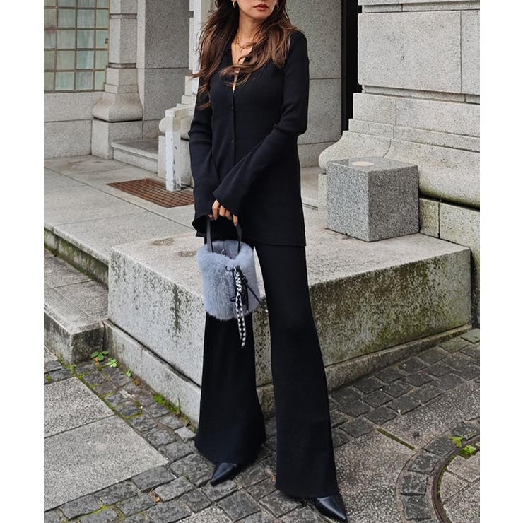 リブポロニットカーデイガンセットアップesutoreja セットアップ | BUYSENSE | 詳細画像6 