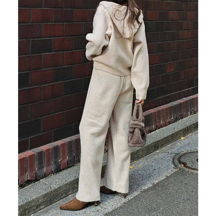 ニットジップアップフーディセットアップesutoreja セットアップ スタイル… | BUYSENSE | 詳細画像10 