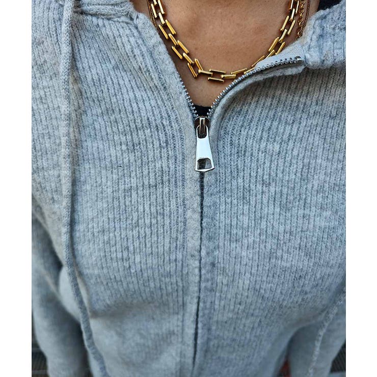 ニットジップアップフーディセットアップesutoreja セットアップ スタイル… | BUYSENSE | 詳細画像15 