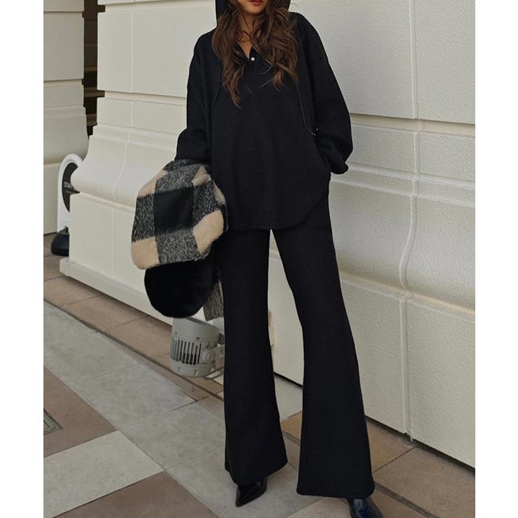 フリースフーディセットアップesutoreja セットアップ スタイルアップ | BUYSENSE | 詳細画像9 