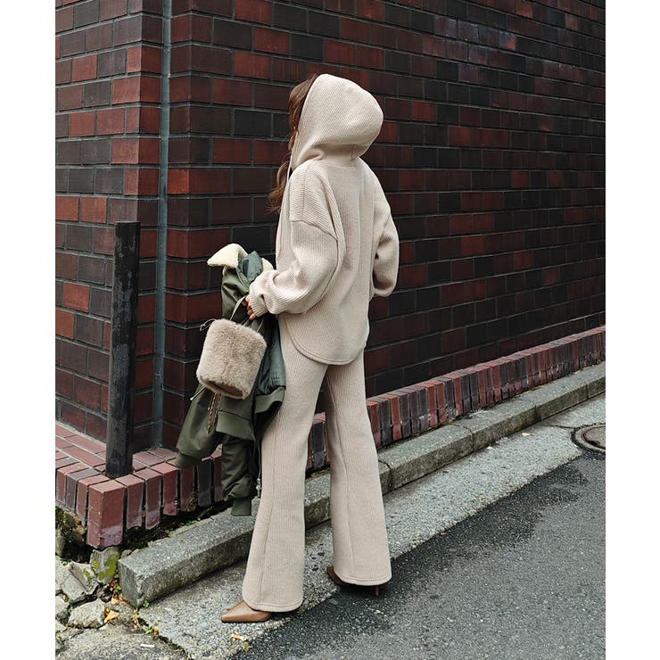 フリースフーディセットアップesutoreja セットアップ スタイルアップ | BUYSENSE | 詳細画像4 