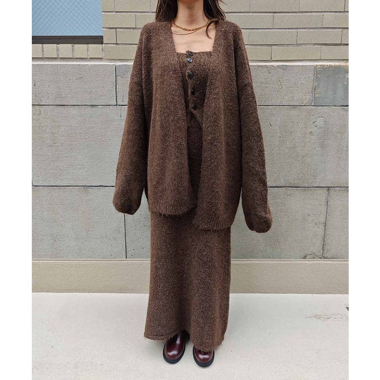 ニットカーディガン3ピースセットesutoreja セットアップ スタイルアップ | BUYSENSE | 詳細画像10 