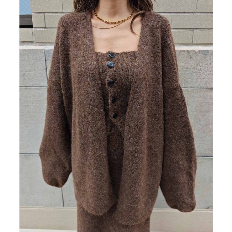 ニットカーディガン3ピースセットesutoreja セットアップ スタイルアップ | BUYSENSE | 詳細画像11 