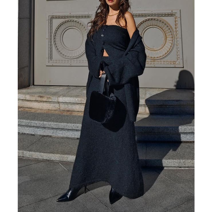 ニットカーディガン3ピースセットesutoreja セットアップ スタイルアップ | BUYSENSE | 詳細画像6 