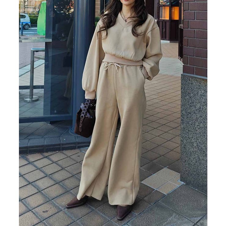 Vネックスウェットセットアップesutoreja セットアップ スタイルアップ | BUYSENSE | 詳細画像10 