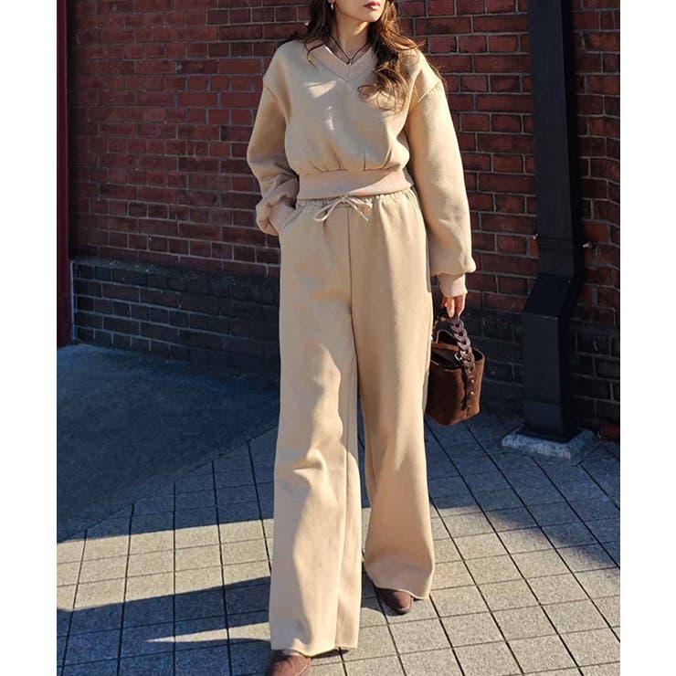 Vネックスウェットセットアップesutoreja セットアップ スタイルアップ | BUYSENSE | 詳細画像11 