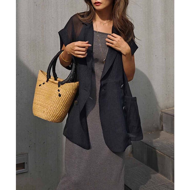 ブラック | シアールーズベストesutoreja シャツ スタイルアップ | BUYSENSE