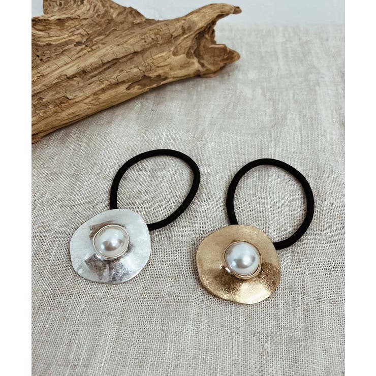 パールビッグプレートヘアゴム emouv ヘアゴム | BUYSENSE | 詳細画像1 